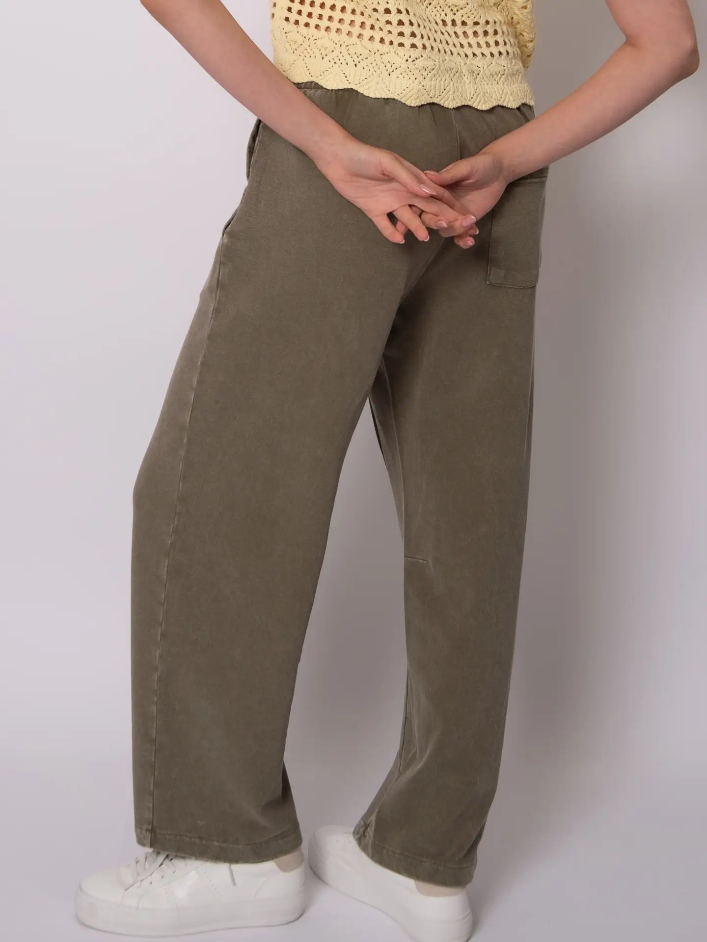 French Terry Pull on Pant