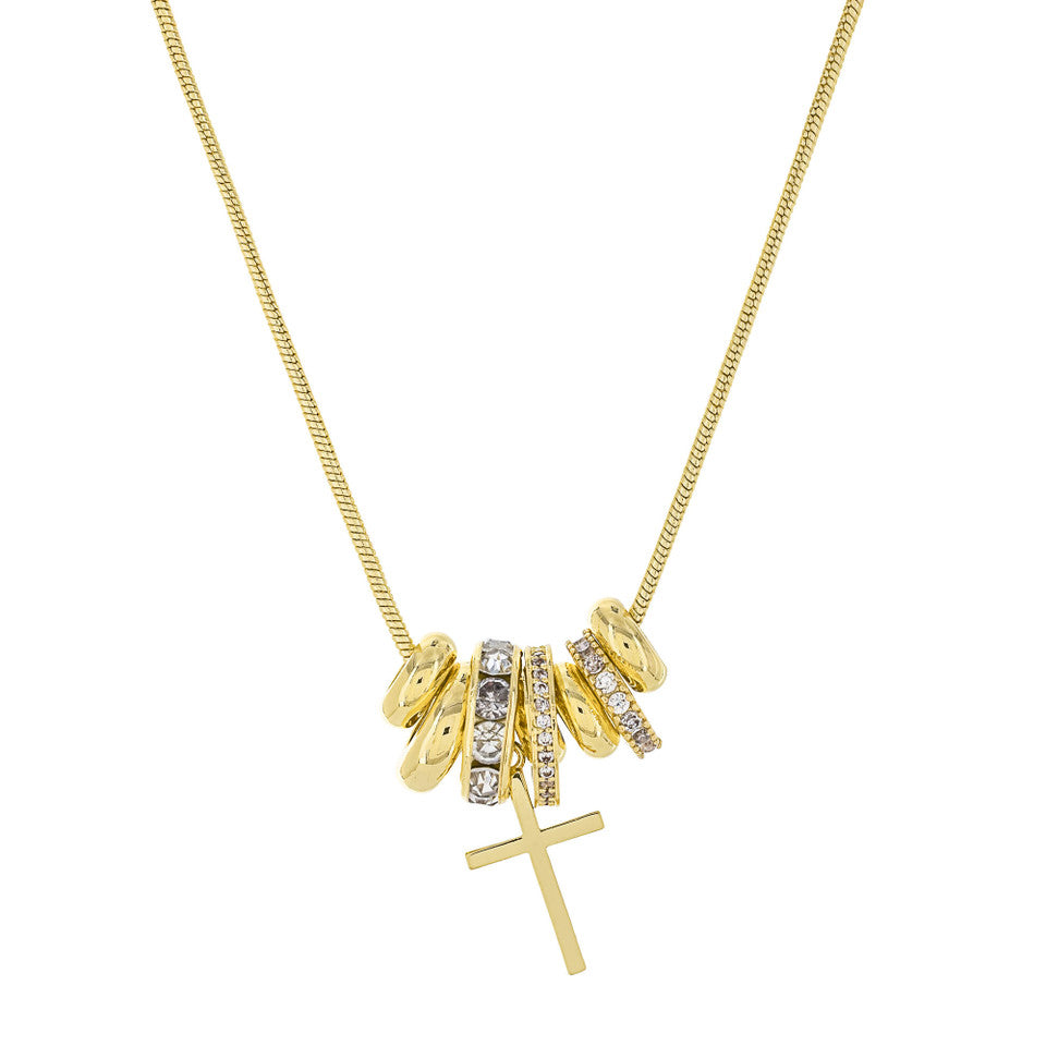 Gold Plated Brass Necklace