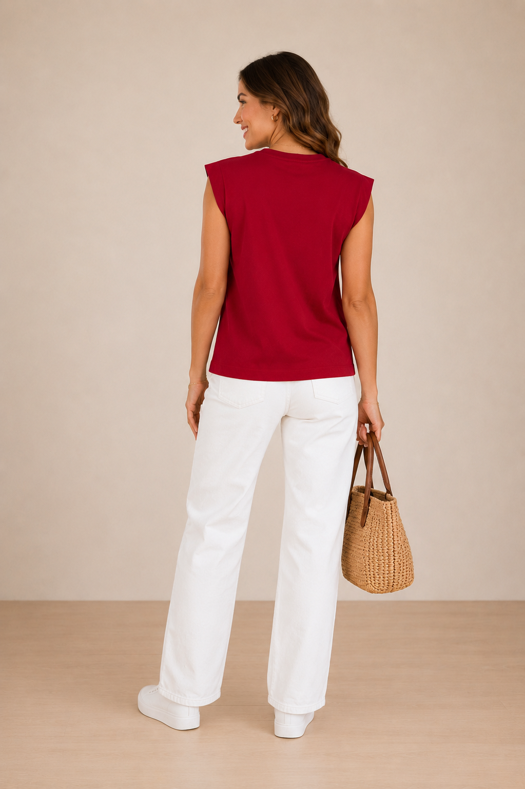 Satin Boxy Top