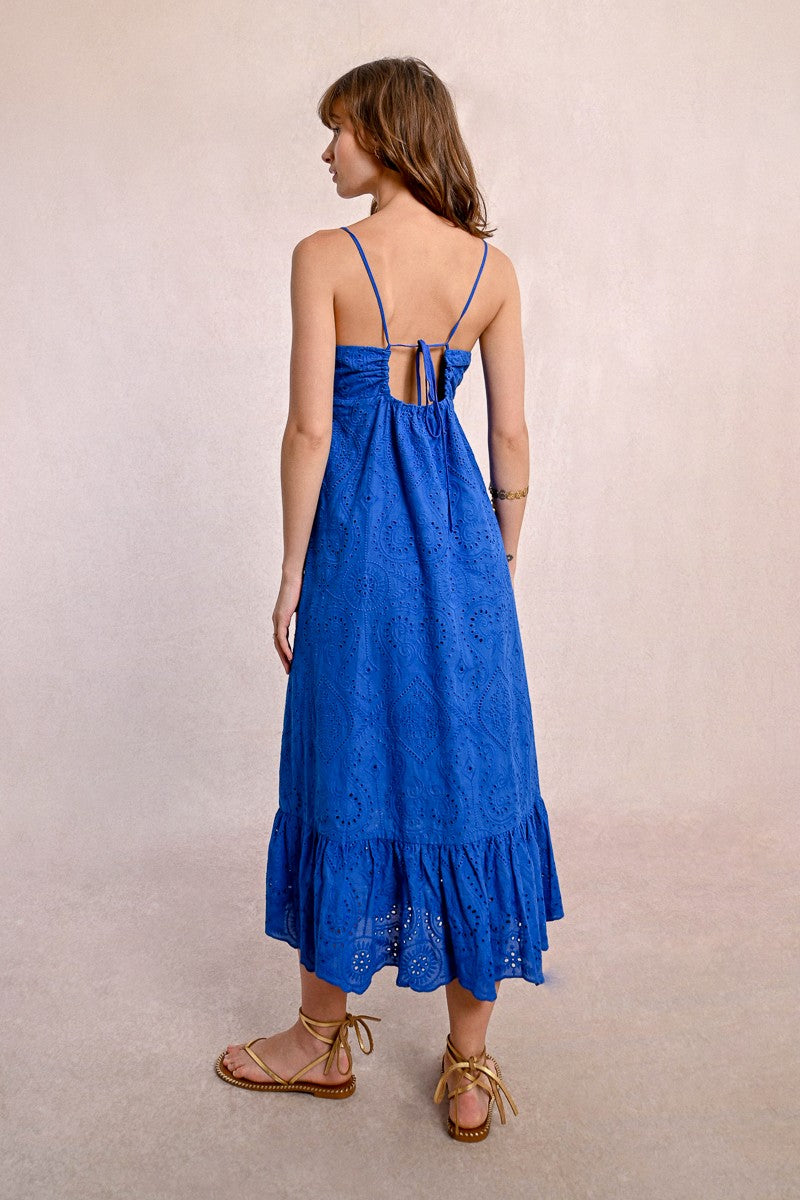 Cobalt Woven Dress