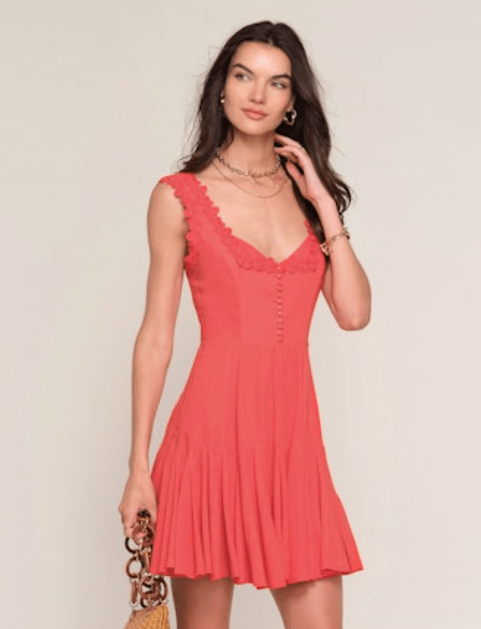Somerset Dress - Flame