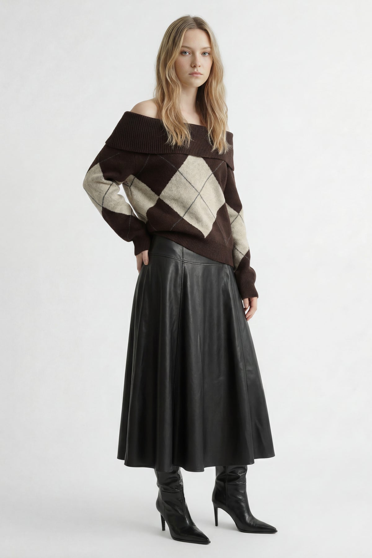 Pizarnik Argyle Sweater