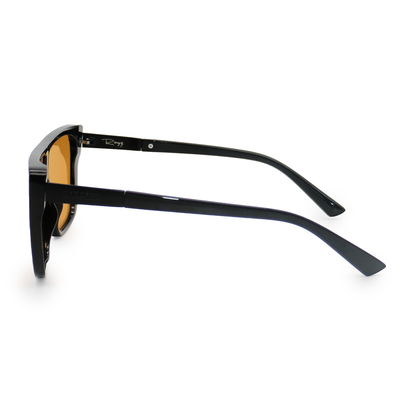 Sustainable Rayz - Limited Edition Yellow Squared Sunglasses