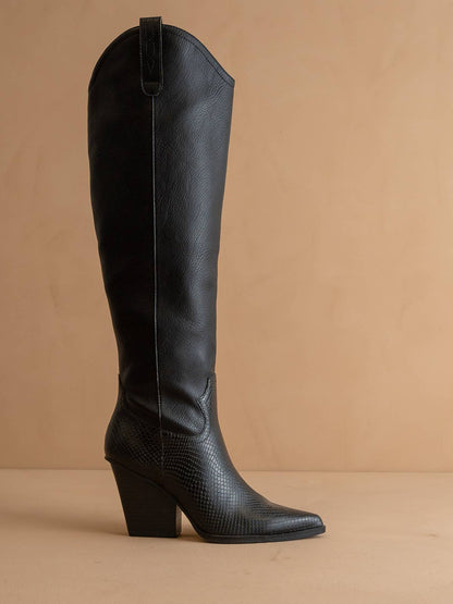 Knee High Western Fall Boot