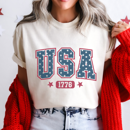 USA Est 1776 Graphic Tee | July 4th