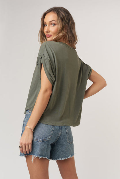 Sylas Notch Neck Tee