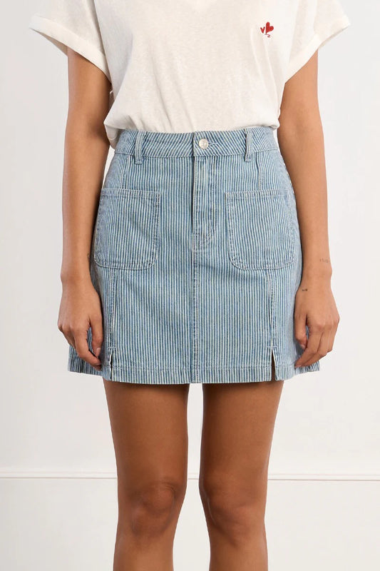 Denim Woven Skirt