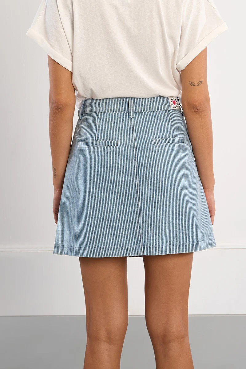 Denim Woven Skirt