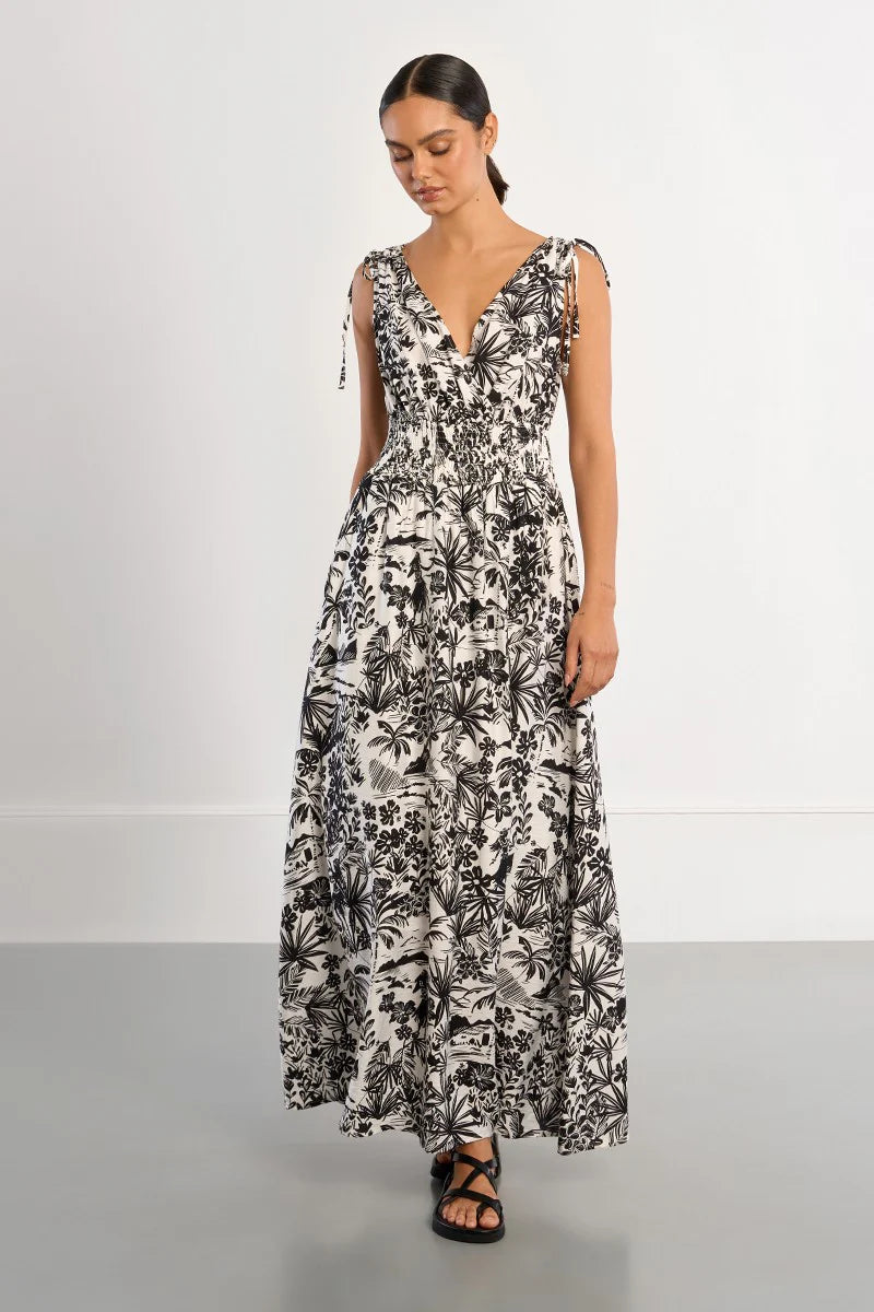 Black Hawaii Dress