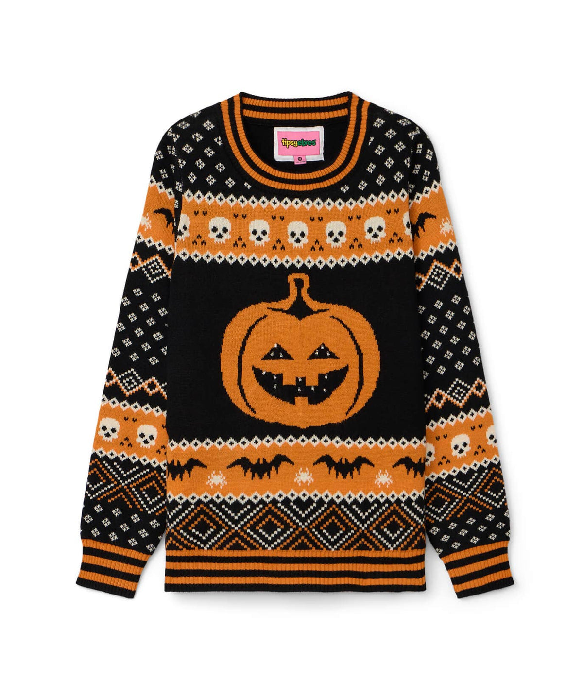 Pumpkin Light-Up Sweater