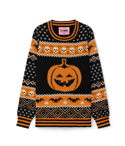 Pumpkin Light-Up Sweater