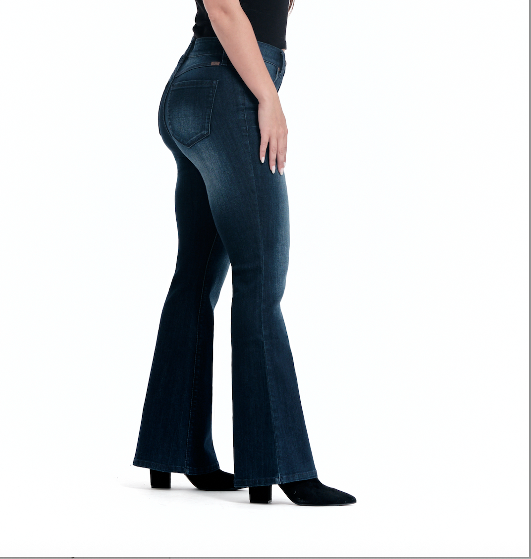 PETITE 29" MID RISE FLARE JEAN
