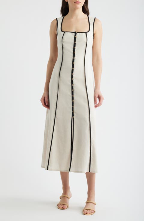 Square Neck Line Dress