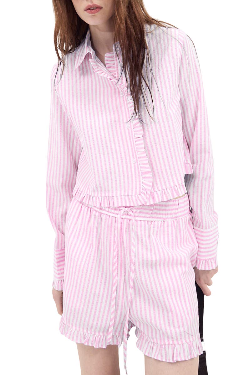 Deluc Split Shirt - Pink