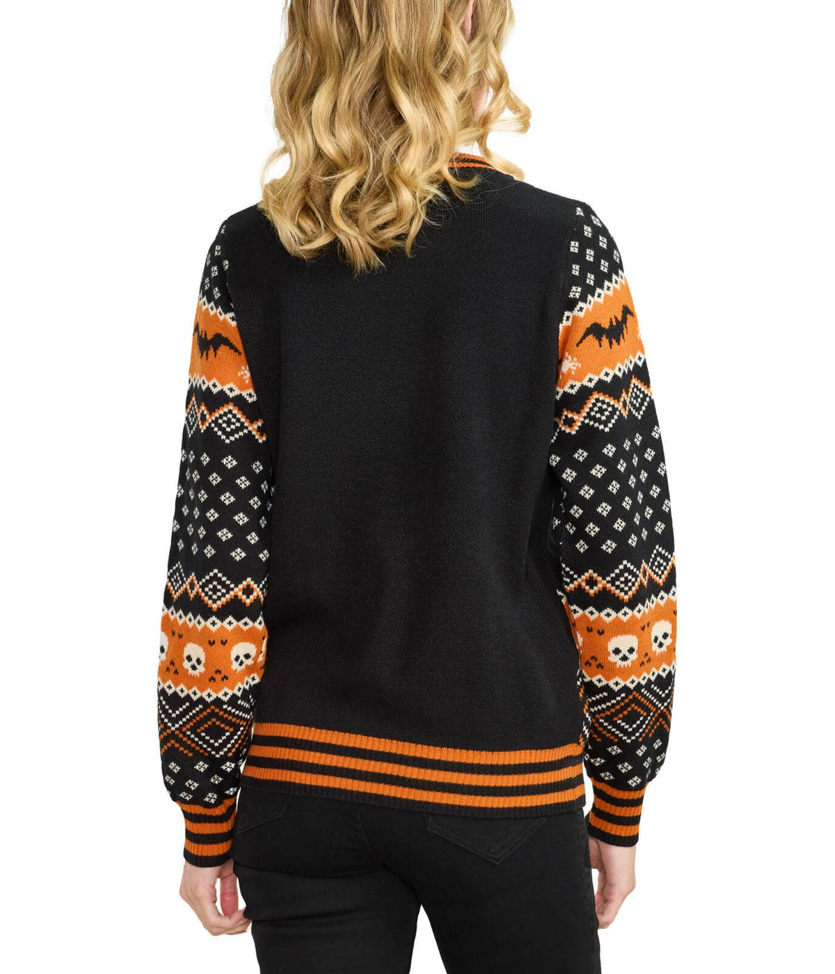 Pumpkin Light-Up Sweater