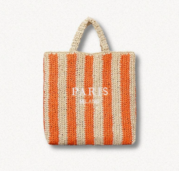 Woven Raffia Tote Bags