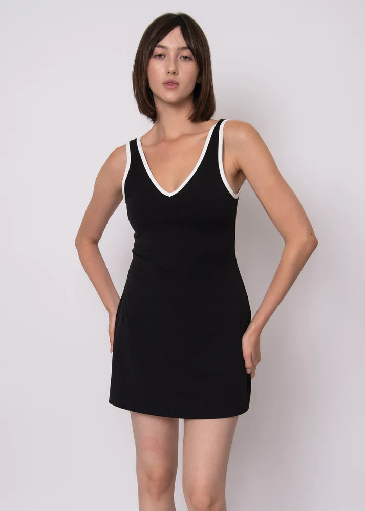 Matilda Sports Dress- Black