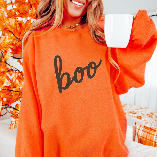 Boo Halloween Crewneck