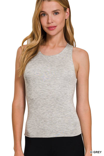 `Double Layer Rayon Tank Top