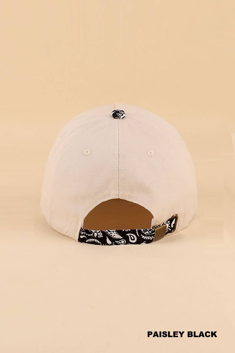 0512 That Sounds Like My Husband’s Problem Two Tone Cotton Hat SI