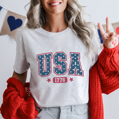 USA Est 1776 Graphic Tee | July 4th