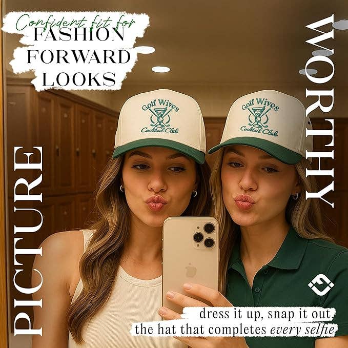Golf Wives Cocktail Club - Green/Beige