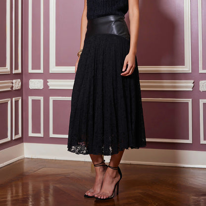 Camille Lace Midi Skirt