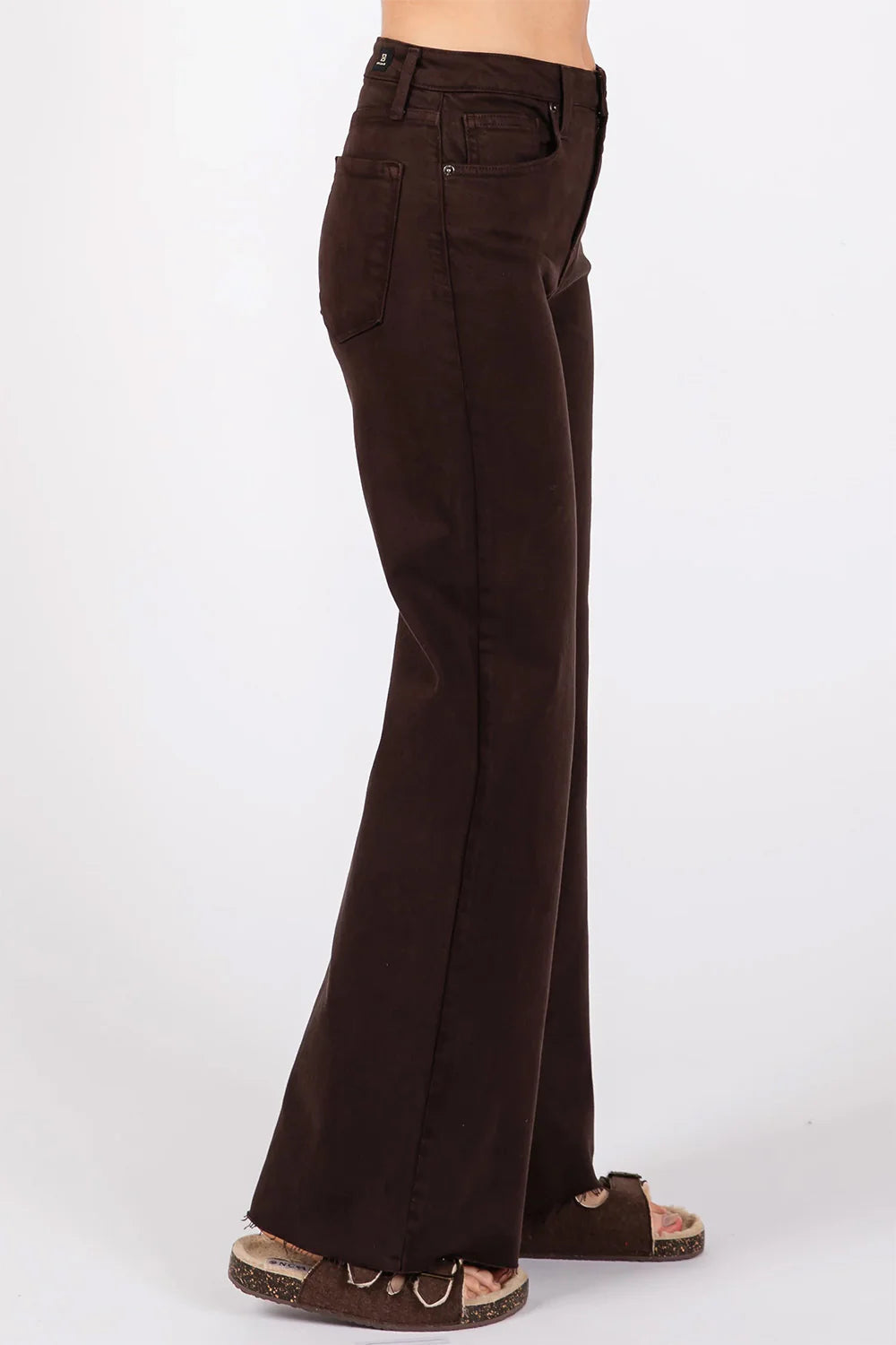 L.T.J. Espresso Wide Leg Jean