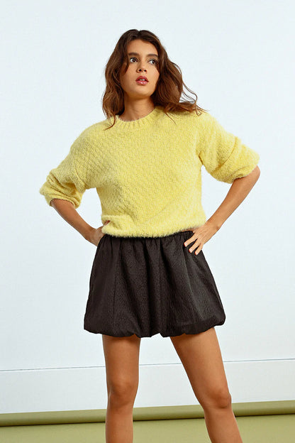MB Young Ladies Sweater - Yellow