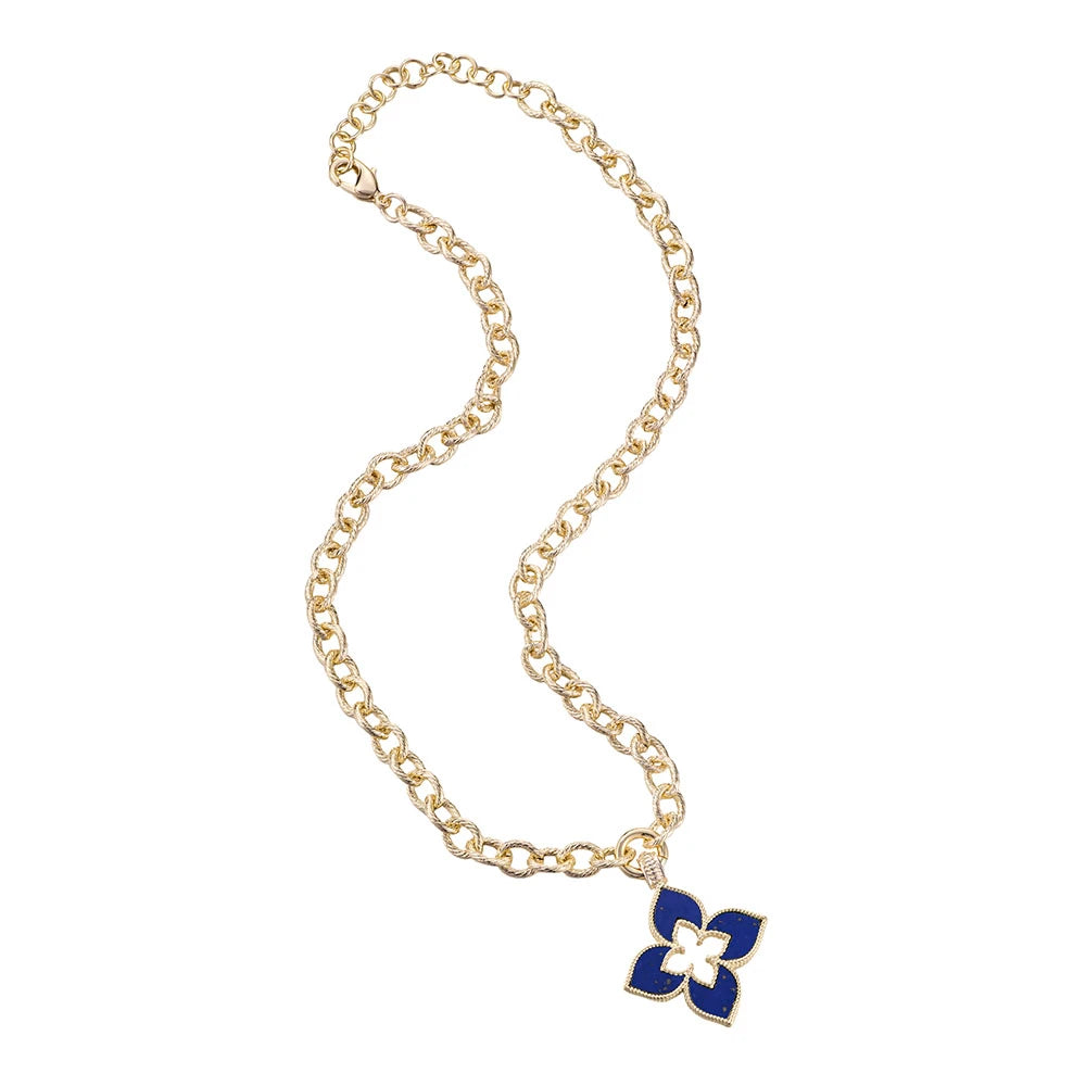 Gold Plated Flower Necklace