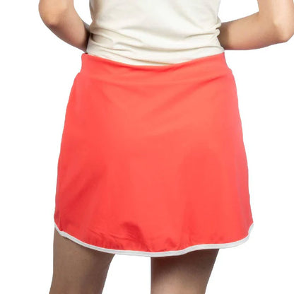 Tessa Sport Skirt- Cherry White