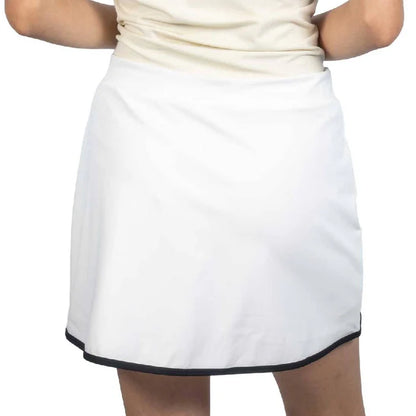 Tessa Sport Skirt- White Black