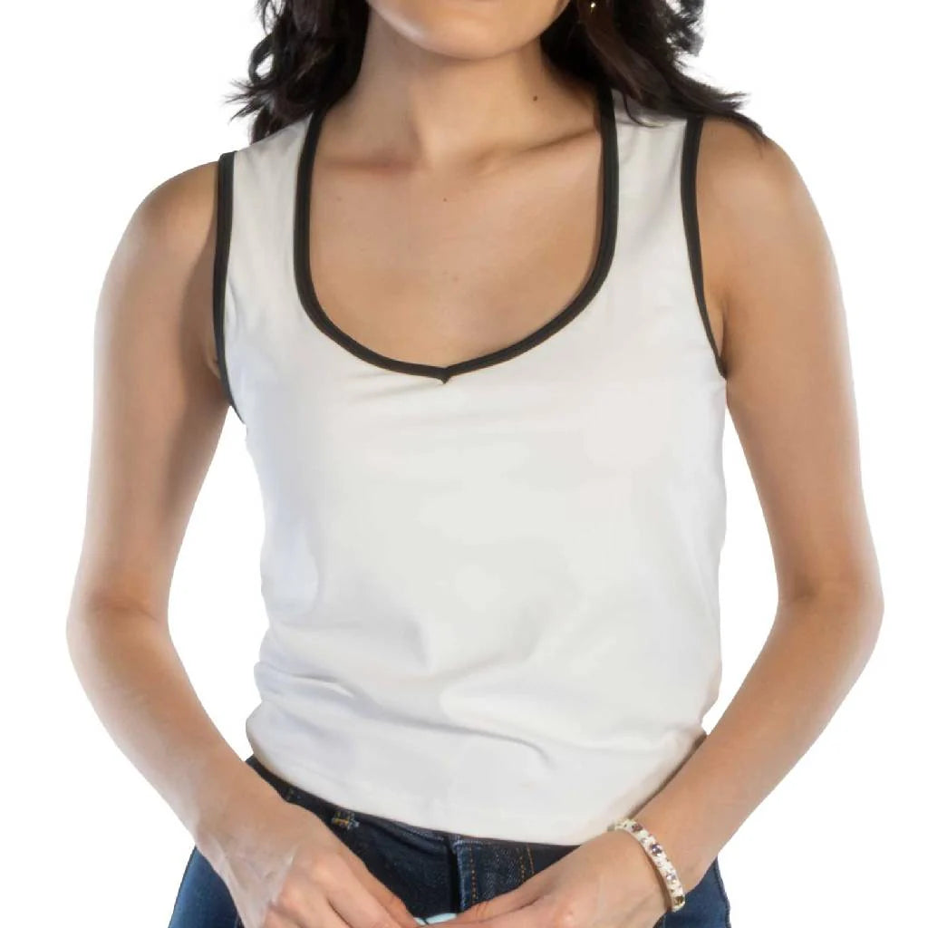 Taylor Sport Tank- White