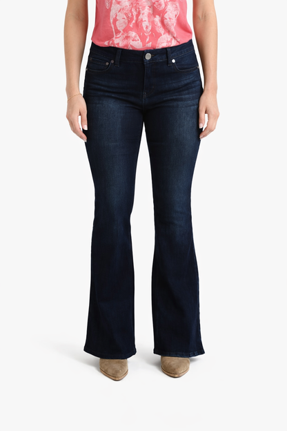 PETITE 29" MID RISE FLARE JEAN