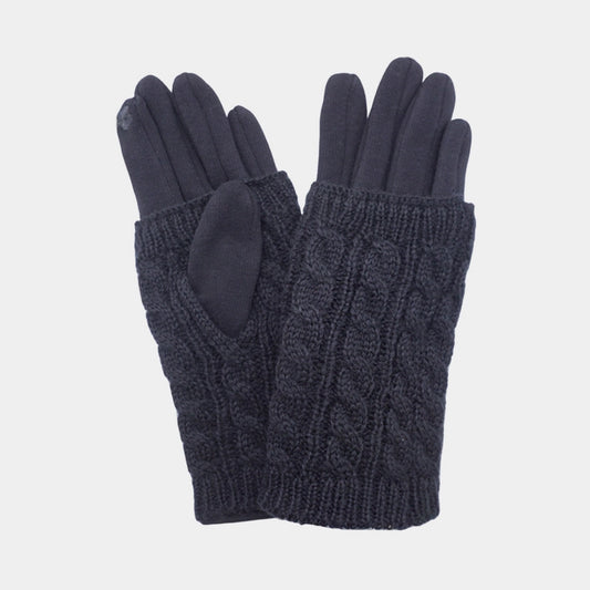 Cable Knit Gloves