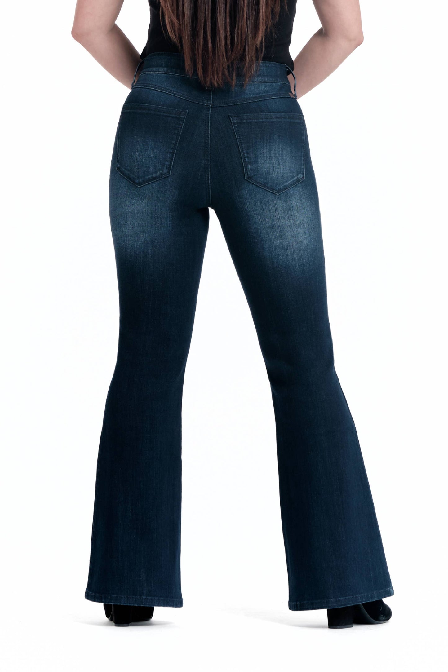 PETITE 29" MID RISE FLARE JEAN