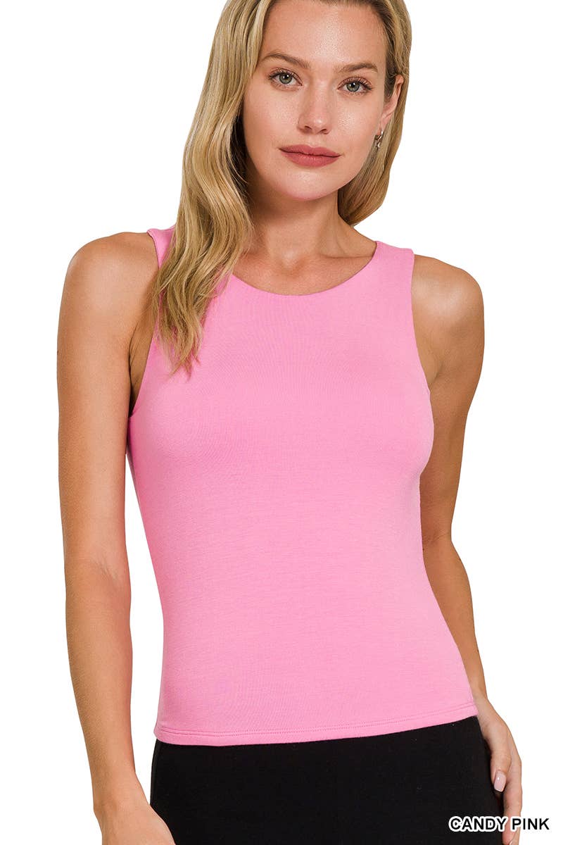`Double Layer Rayon Tank Top