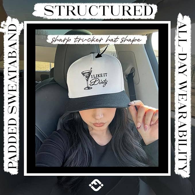 I Like it Dirty - Black/White