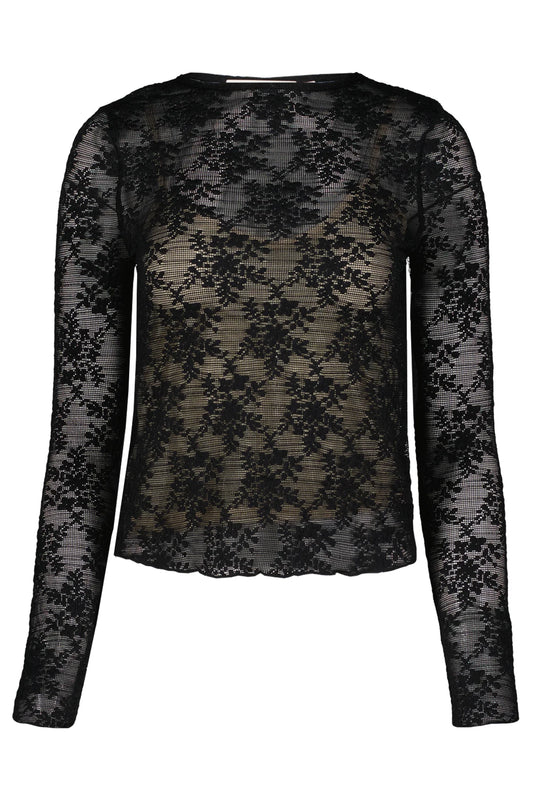 Dani Lace Top Black