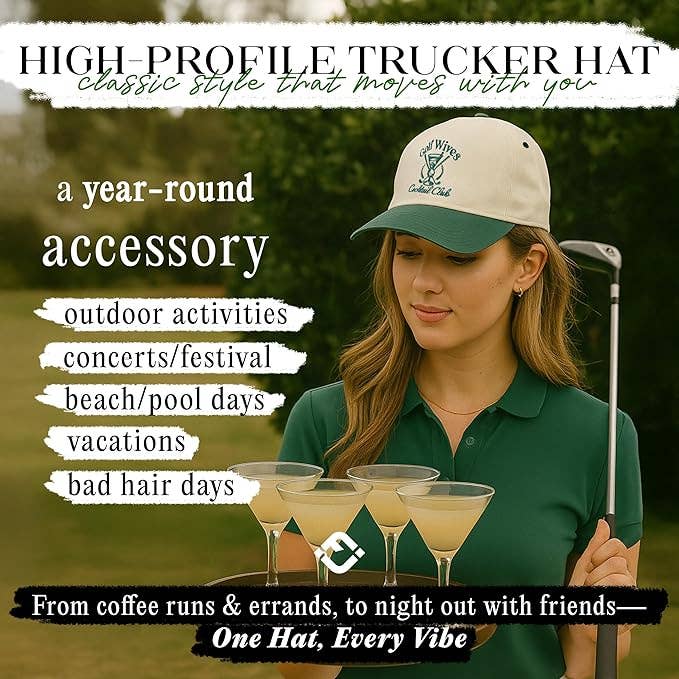 Golf Wives Cocktail Club - Green/Beige