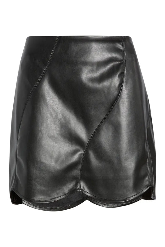 Aerosmith Vegan Leather Skirt