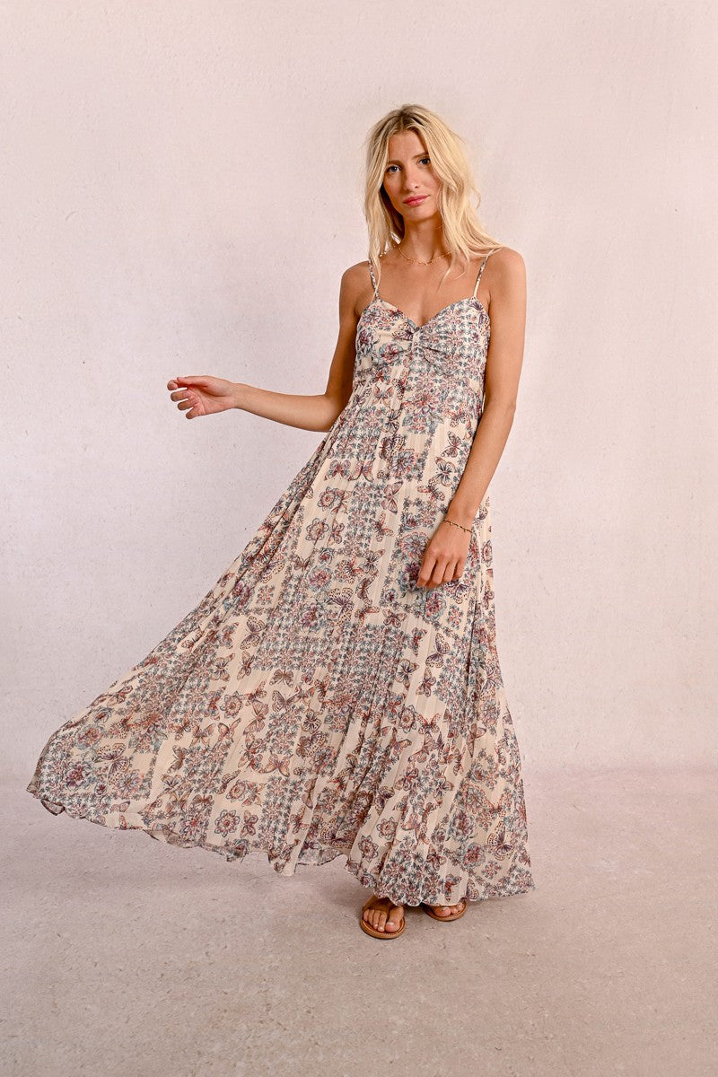 Cream Capucine Woven Dress