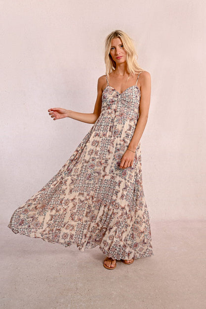 Cream Capucine Woven Dress