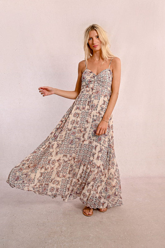 Cream Capucine Woven Dress