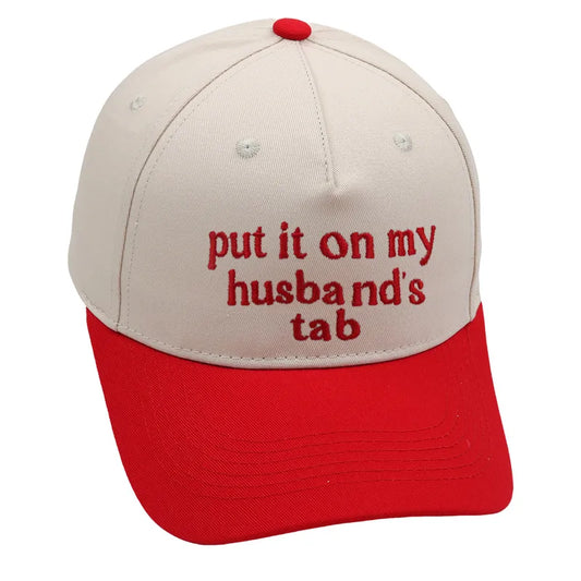 Husband's Tab Baseball Cap