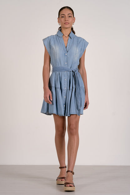 2 Dress Slvless Collared