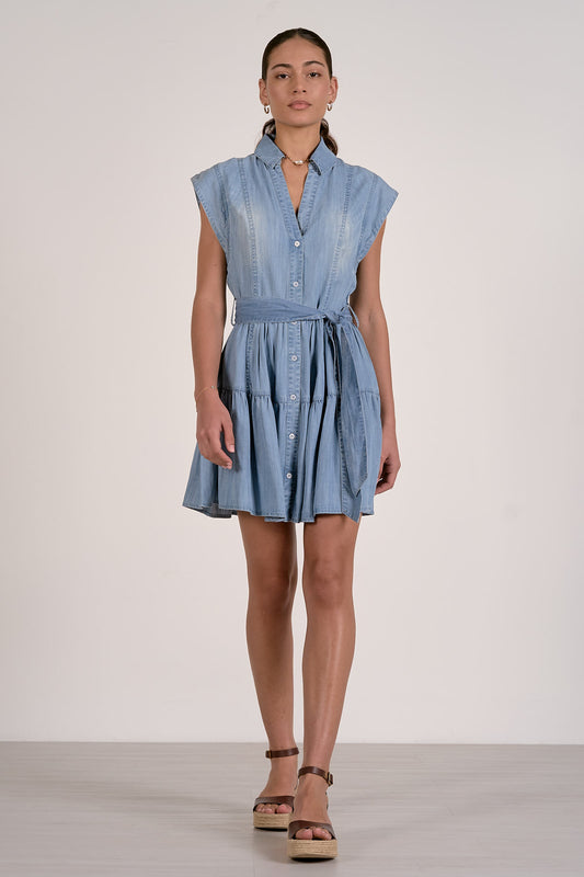 2 Dress Slvless Collared