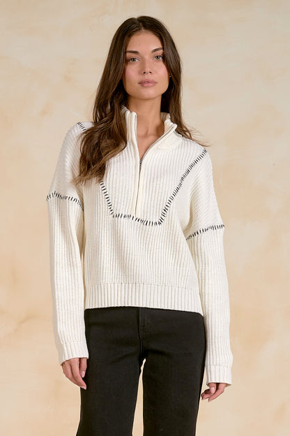 1/4 Zip Sweater
