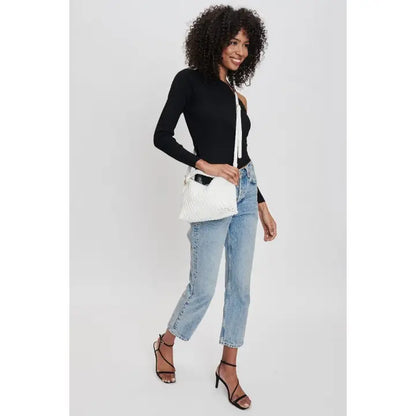 Jessamine Woven Vegan Leather Crossbody